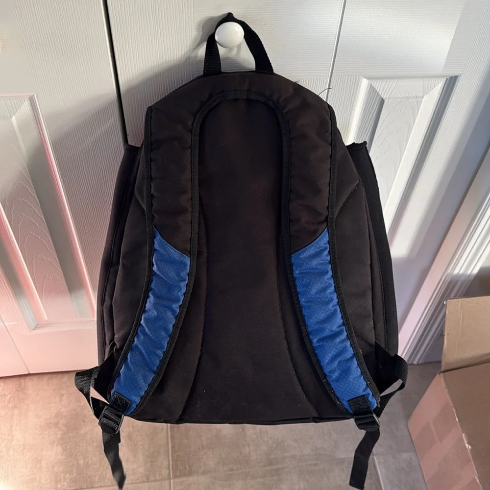 Rawlings Comrade Baseball Softball Backpack Blue/Black 2 Bat Equipment Bag